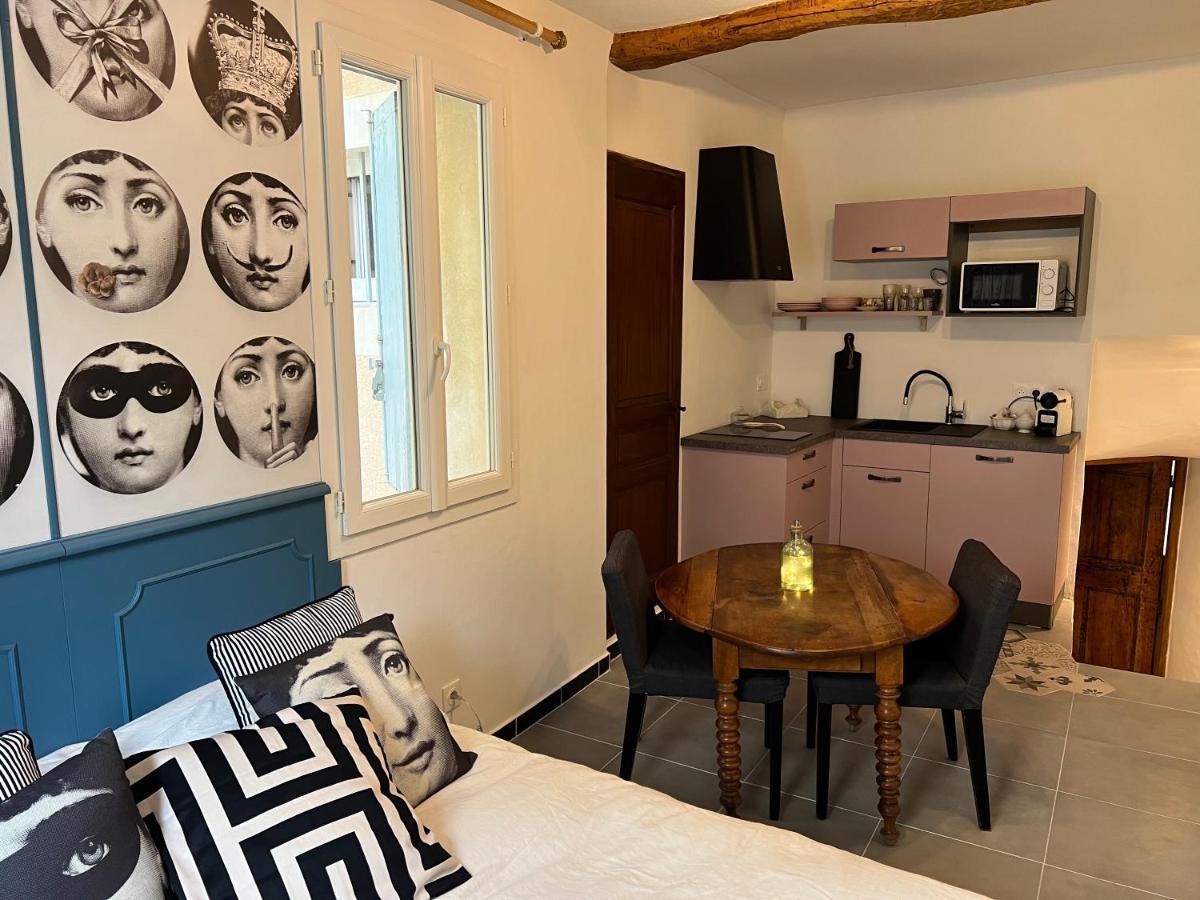 Le Bonheur -Studio Terrasse Centre-Ville - LʼIsle-sur-la-Sorgue Eksteriør bilde
